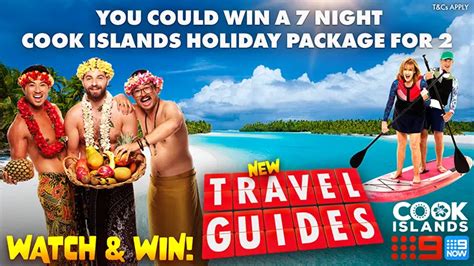 Win a trip to the Cook Islands by watching Travel Guides 2024.